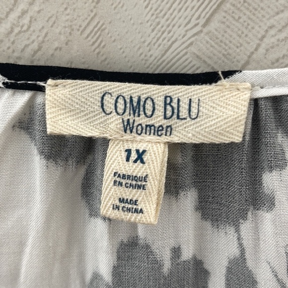❤️ 🆕 COMO BLU Bloise Size 1X - Picture 4 of 4